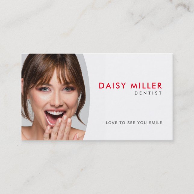 Dental Slogans Business Cards (Front)