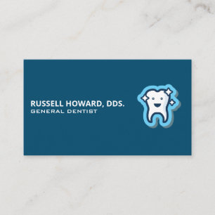 Dental   Sparkly Tooth Business Card