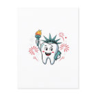 Dental Squad 4th Of July Dentist Funny American  
