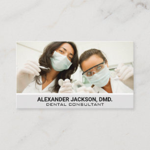 Dental Staff   Dentist Office Business Card