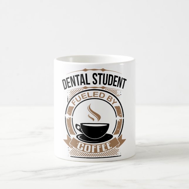 Dental Student Fuelled By Coffee Mug (Center)