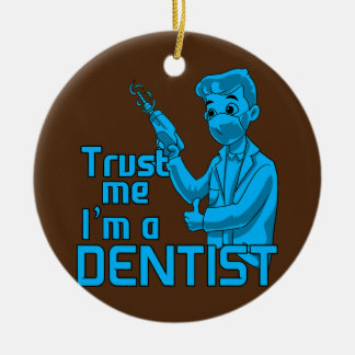 Dental Student Trust Me I'm A Dentist  Ceramic Tree Decoration
