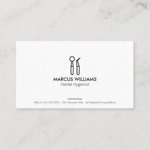 Dental Tools Business Card