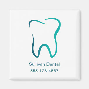 Dental Tooth Dentistry Medical Business Magnet