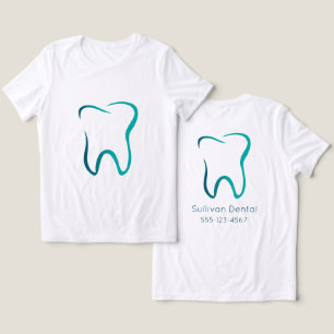 Dental Tooth Dentistry Medical Business Tri-Blend Shirt