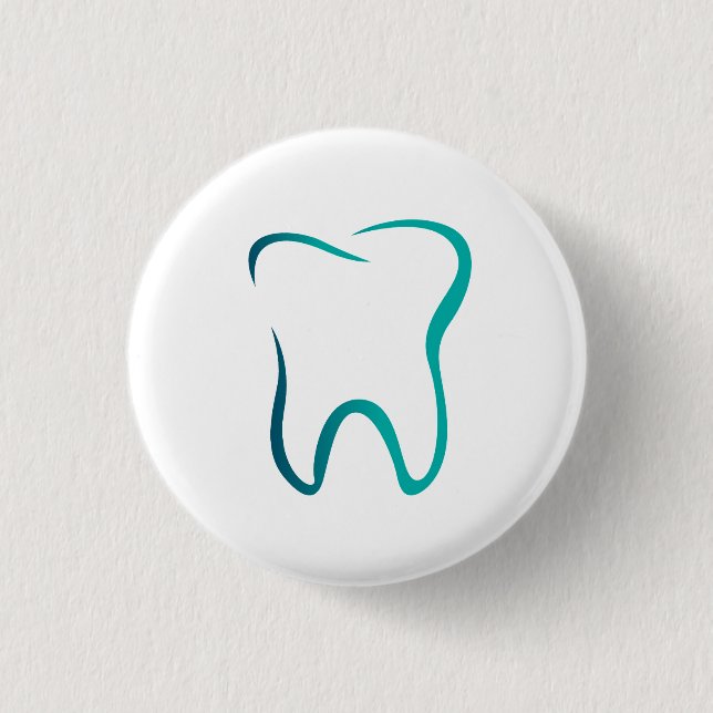 Dental Tooth Dentistry Medical Image 3 Cm Round Badge (Front)