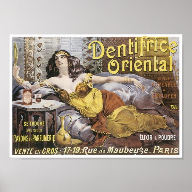 Dentifrice Oriental Poster (Front)