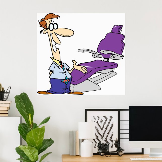 Dentist And The Dental Surgery Chair Poster (Creator Uploaded)