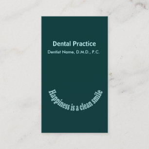Dentist Appointment Card