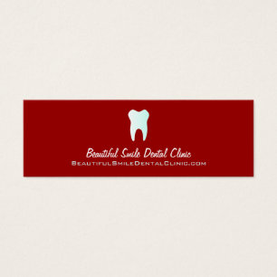 Dentist Appointment Cards- Colour changeable
