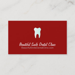 Dentist Appointment Cards- Colour changeable
