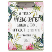 Dentist appreciation Doctor Thank you Gift Quote