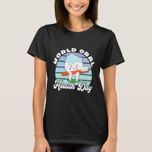 Dentist Assistant Oral Health Cute Teeth Brush And T-Shirt