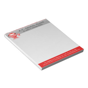 Dentist Big Mouth Small Dental Notepads