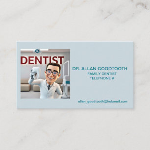" DENTIST " BUSINESS CARD