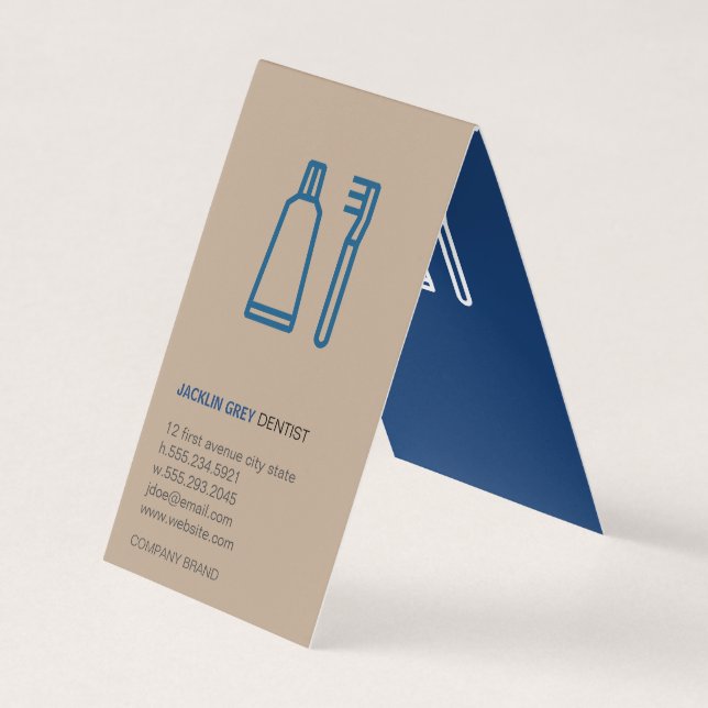 Dentist Business Card (Front)