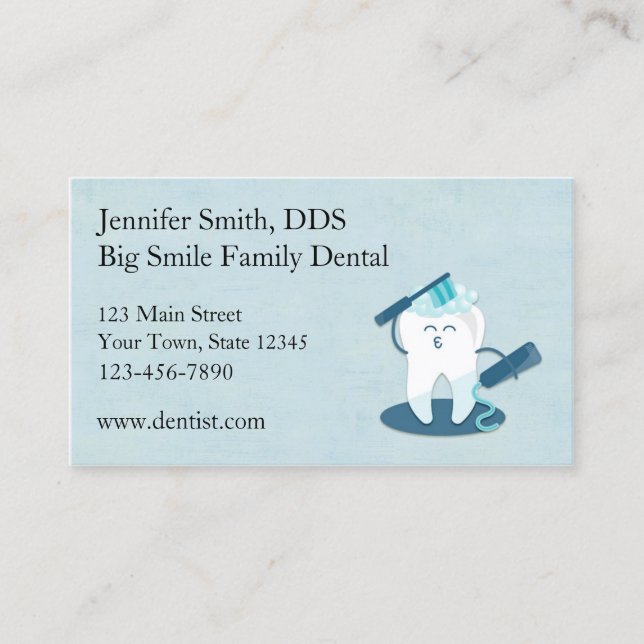 Dentist Business Card (Front)