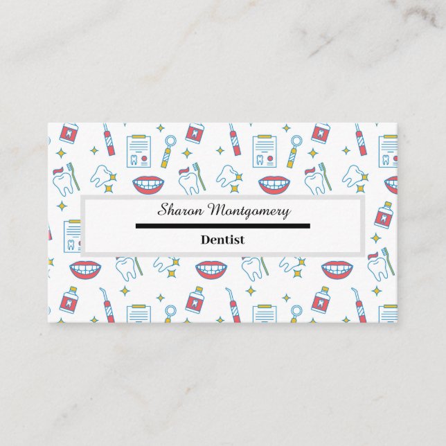 Dentist Business Card (Front)