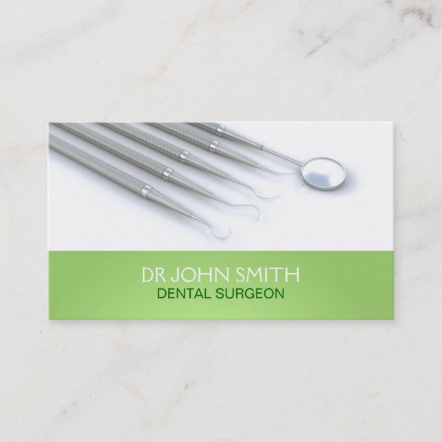 Dentist Business Card (Front)