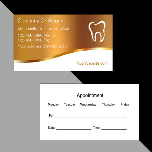 Dentist Business Cards