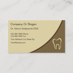 Dentist Business Cards