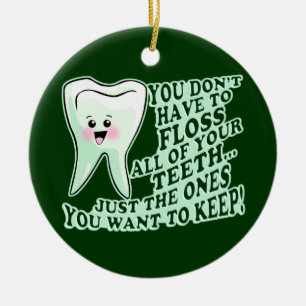 Dentist Ceramic Tree Decoration
