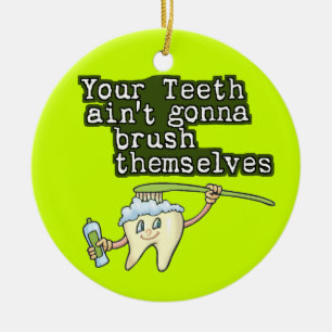 Dentist Ceramic Tree Decoration