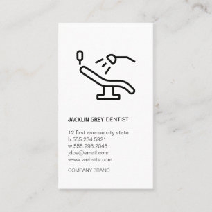 Dentist Chair Business Card