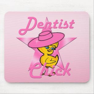 Dentist Chick #8 Mouse Mat
