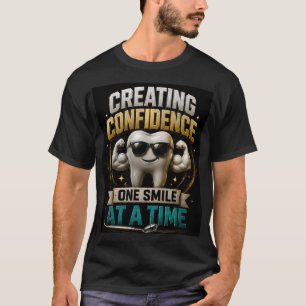 🦷 Dentist Confidence Smile Quote 🦷 T-Shirt
