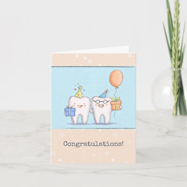 Dentist Congratulations Card (Front)