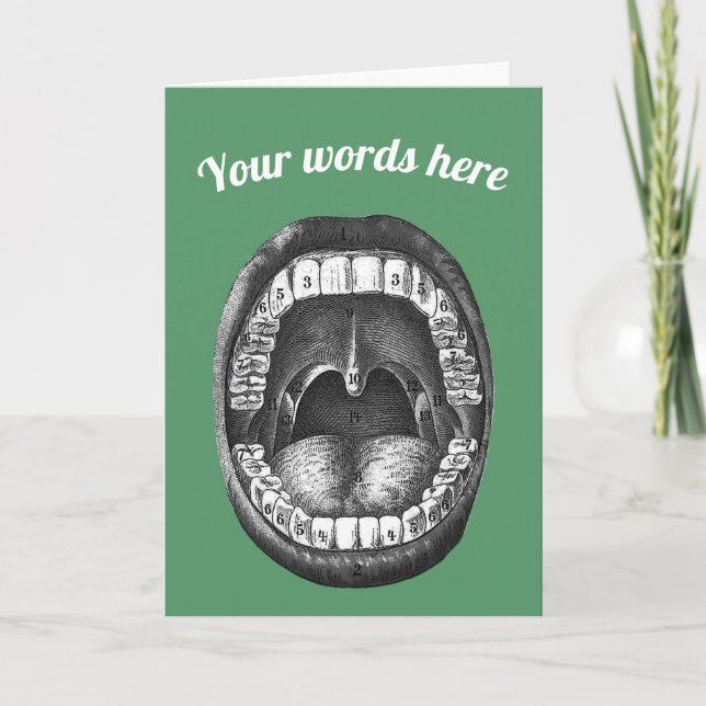 Dentist Customisable Card (Front)