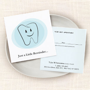 Dentist Dental Appointment Reminder Card