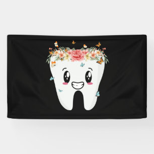 Dentist Dental Assistant Oral Hygienist Tooth Banner