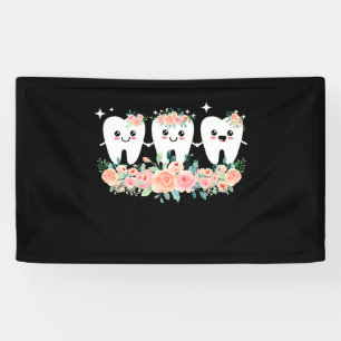 Dentist Dental Assistant Oral Hygienist Tooth Banner