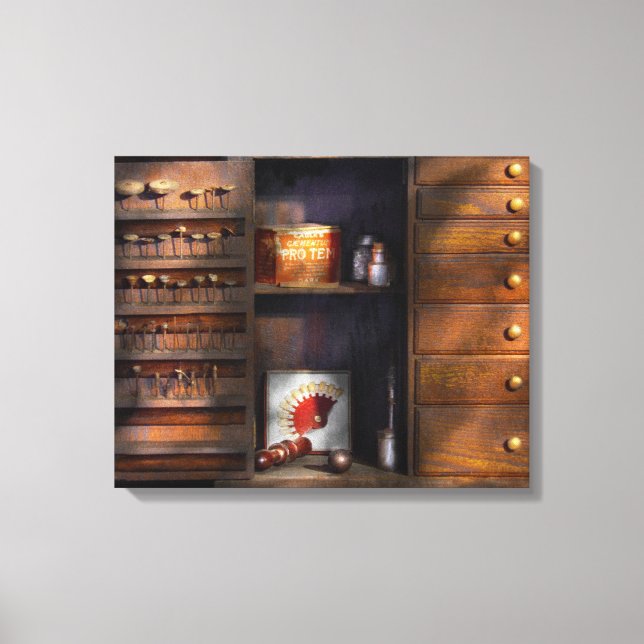 Dentist - Dental Burrs  Canvas Print (Front)