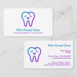 Dentist Dental Business Card
