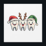 Dentist Dental Christmas Santa Floss Xmas Tree<br><div class="desc">floss christmas design,  christmas floss graphic,  dental holiday art,  teeth with santa hat,  dentist christmas design,  festive dental art,  floss with santa hat,  christmas dental theme,  holiday floss design,  santa hat floss graphic</div>