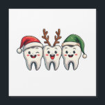 Dentist Dental Christmas Santa Floss Xmas Tree<br><div class="desc">floss christmas design,  christmas floss graphic,  dental holiday art,  teeth with santa hat,  dentist christmas design,  festive dental art,  floss with santa hat,  christmas dental theme,  holiday floss design,  santa hat floss graphic</div>