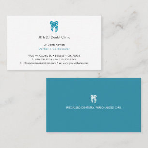 Dentist   Dental Clinic Business Card