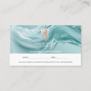 Dentist Dental Clinic teeth Whitening Appointment  Business Card