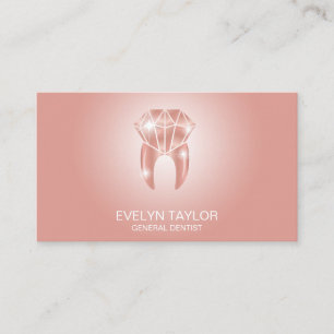Dentist Dental Clinic teeth Whitening Smile Crown  Business Card