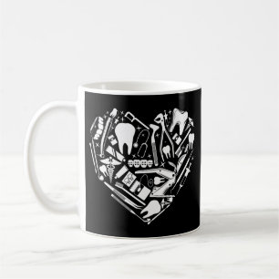 Dentist Dental Dentist Tools Heart Heart Tools Coffee Mug