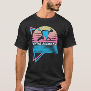Dentist Dental Dentistry Retro Dental Assistant T-Shirt