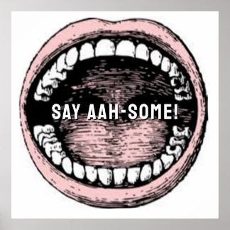 Dentist Dental Humour Poster