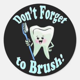 Dentist Dental Hygienist Classic Round Sticker