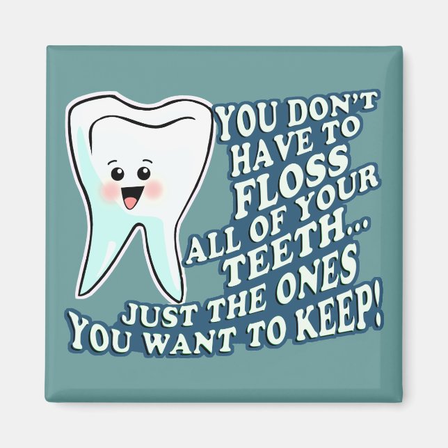 Dentist Dental Hygienist Magnet (Front)