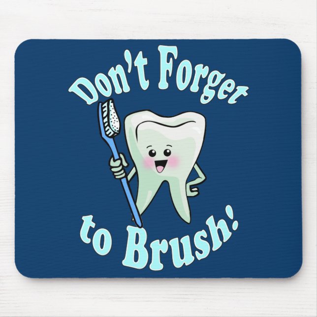 Dentist Dental Hygienist Mouse Mat (Front)