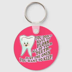 Dentist Dental Hygienist Periodontist Key Ring