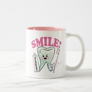 Dentist Dental Hygienist Two-Tone Coffee Mug